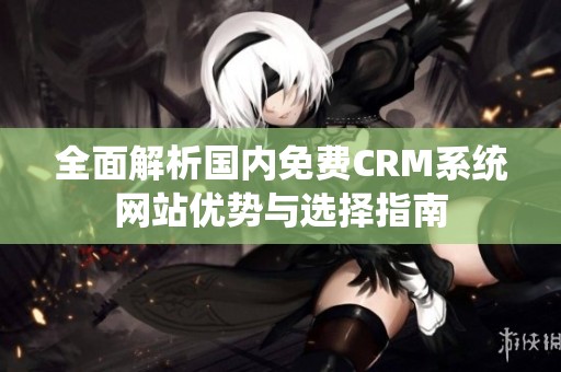 全面解析国内免费CRM系统网站优势与选择指南