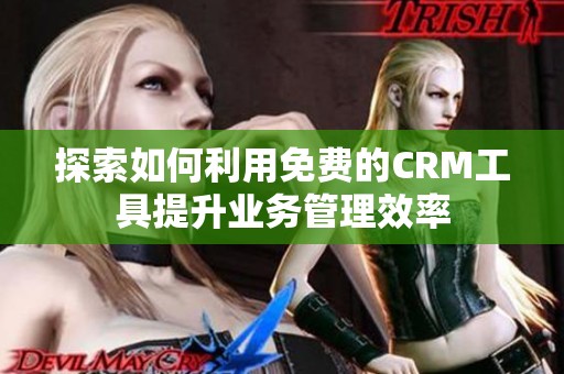 探索如何利用免费的CRM工具提升业务管理效率