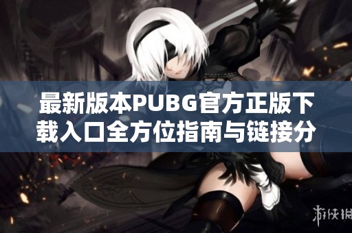 最新版本PUBG官方正版下载入口全方位指南与链接分享