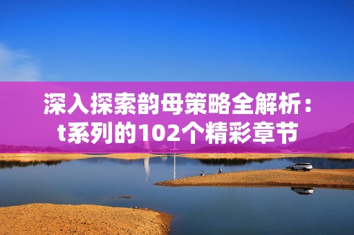 深入探索韵母策略全解析：t系列的102个精彩章节