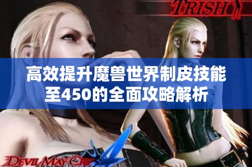 高效提升魔兽世界制皮技能至450的全面攻略解析