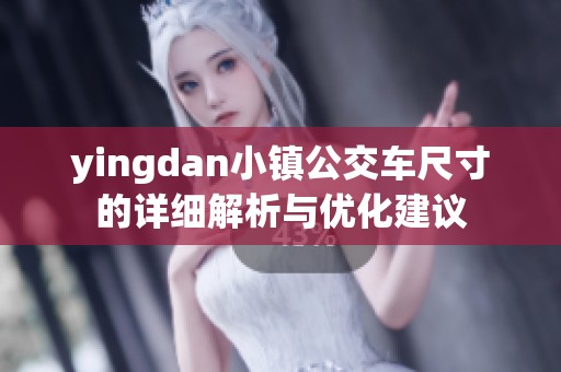 yingdan小镇公交车尺寸的详细解析与优化建议