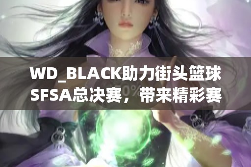 WD_BLACK助力街头篮球SFSA总决赛，带来精彩赛事体验