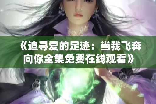 《追寻爱的足迹：当我飞奔向你全集免费在线观看》