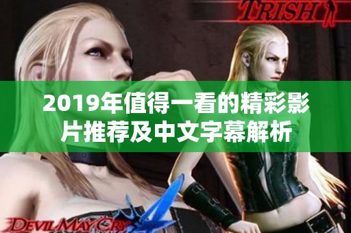 2019年值得一看的精彩影片推荐及中文字幕解析