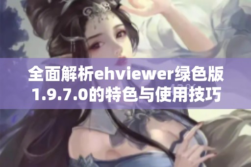 全面解析ehviewer绿色版1.9.7.0的特色与使用技巧