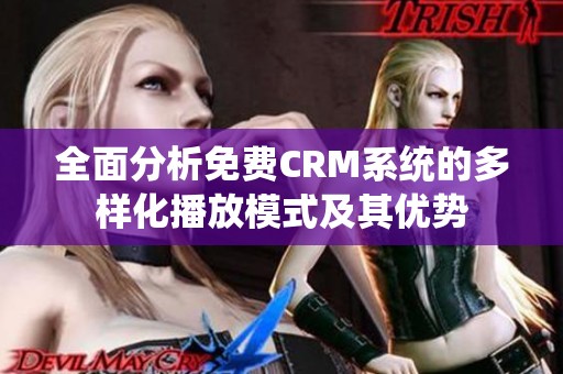 全面分析免费CRM系统的多样化播放模式及其优势