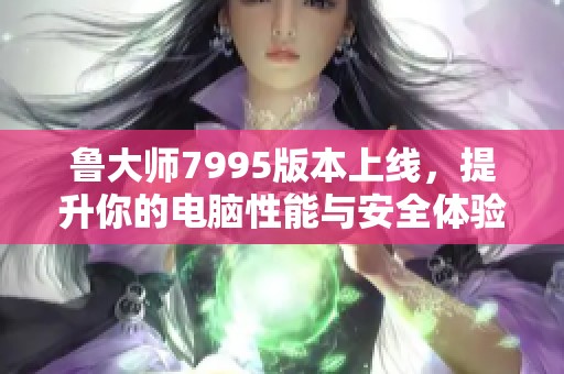 鲁大师7995版本上线，提升你的电脑性能与安全体验。